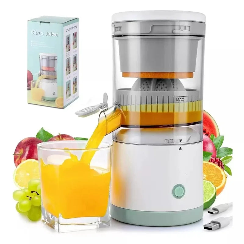 Portable Electric Juicer USB Charging Orange Lemon Fruit Blender Mini