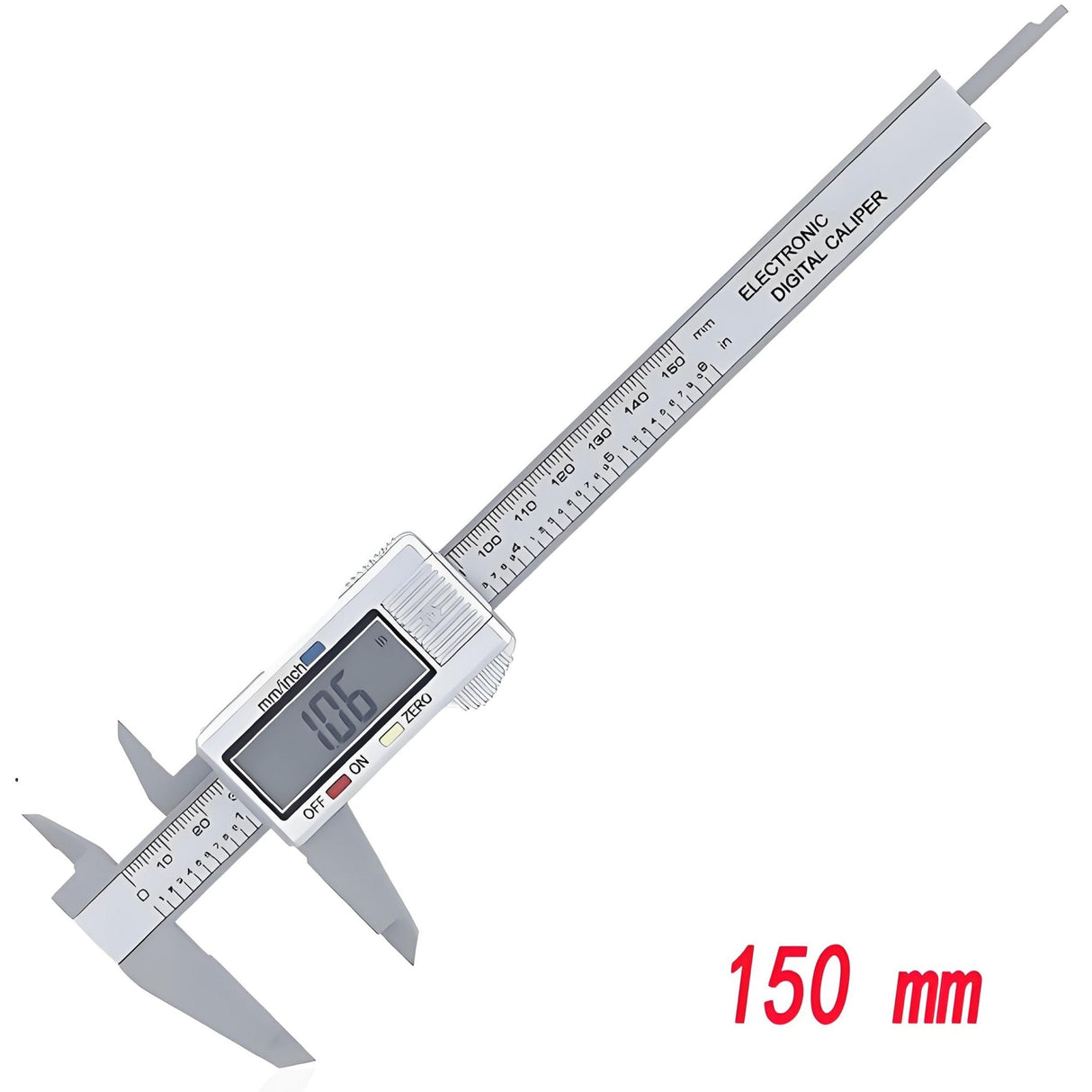 150mm 100mm Electronic Digital Caliper  Dial Vernier Caliper Gauge Micrometer Measuring Tool Digital Ruler
