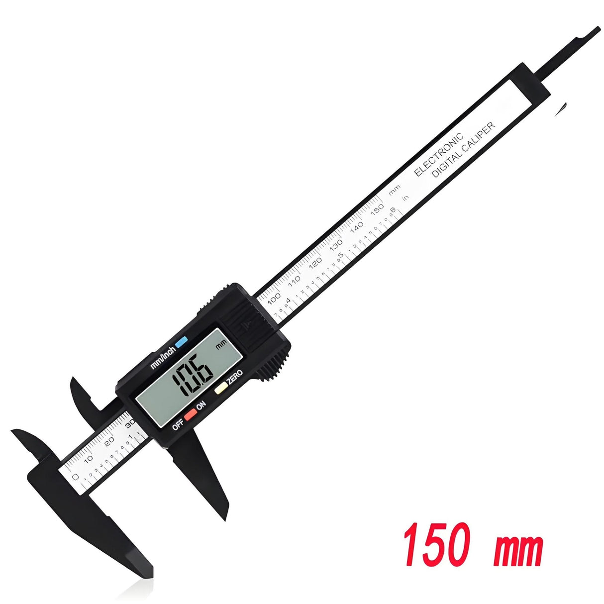 150mm 100mm Electronic Digital Caliper  Dial Vernier Caliper Gauge Micrometer Measuring Tool Digital Ruler