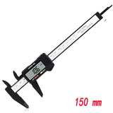 150mm 100mm Electronic Digital Caliper  Dial Vernier Caliper Gauge Micrometer Measuring Tool Digital Ruler