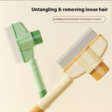 Self-Cleaning Pet Grooming Brush – For Cats & Dogs