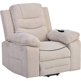 Massage Recliner,Power Lift Chair for Elderly with Adjustable Massage