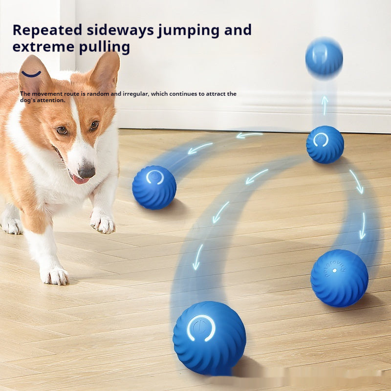 Gravity Jumping Ball – Smart Rechargeable Interactive Dog Toy