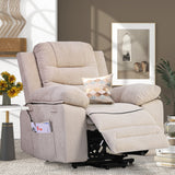 Massage Recliner,Power Lift Chair for Elderly with Adjustable Massage