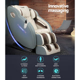 Livemor Electric Massage Chair Recliner SL Track Shiatsu Heat Back