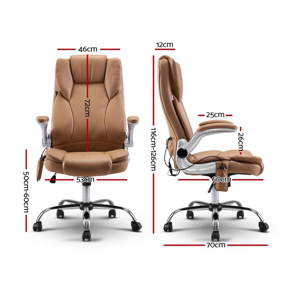 Artiss Massage Office Chair Gaming Chair Computer Desk Chair 8 Point