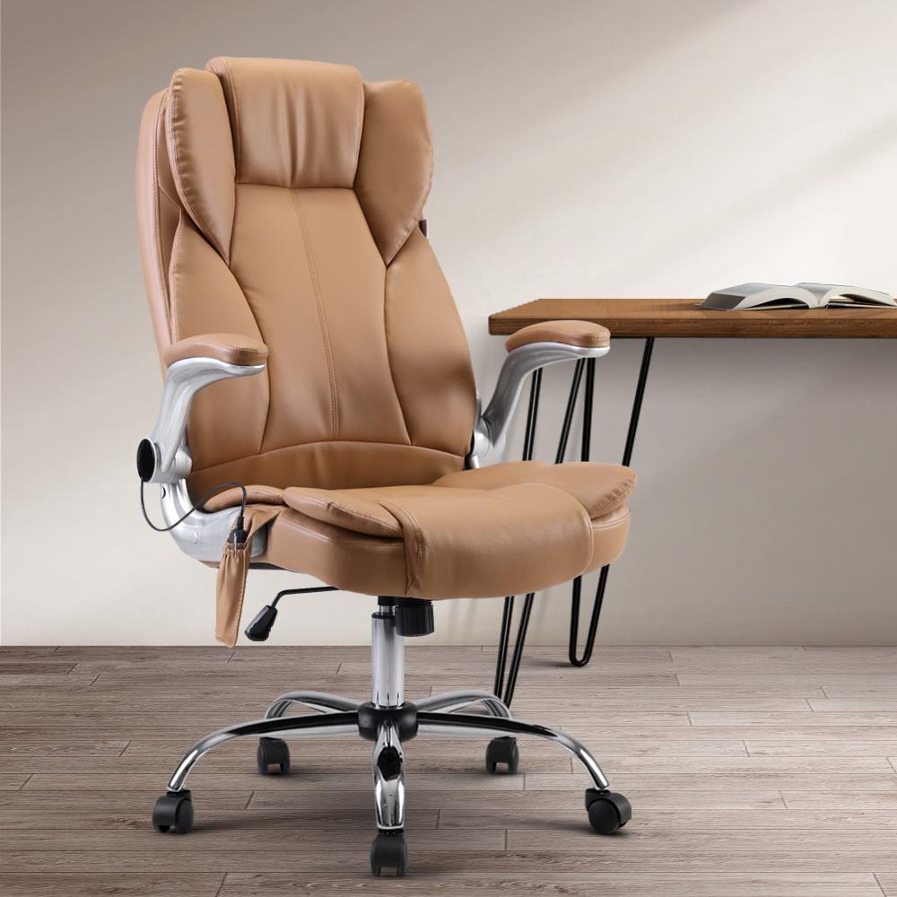 Artiss Massage Office Chair Gaming Chair Computer Desk Chair 8 Point
