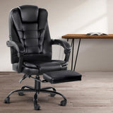 Artiss Electric Massage Office Chairs Recliner Computer Gaming Seat