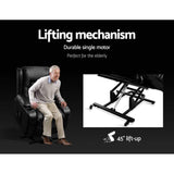 Artiss Electric Recliner Chair Lift Heated Massage Chairs Lounge Sofa