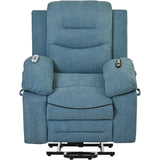 Massage Recliner,Power Lift Chair for Elderly with Adjustable Massage