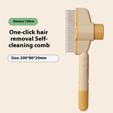 Self-Cleaning Pet Grooming Brush – For Cats & Dogs