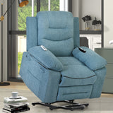 Massage Recliner,Power Lift Chair for Elderly with Adjustable Massage