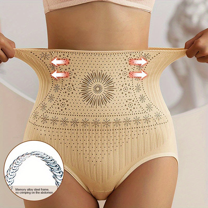 1pc High Waist Abdomen Briefs Seamless Body Shaper Panties Underwear Underpants Lingerie Breathable Waist Trainer