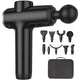 1pc GVBER Deep Tissue Impact Massage Gun 30 Adjustable Speeds 9 Interchangeable Heads Rechargeable Lithium Battery Whole Body Percussion Massager Plastic with Storage Bag  Ideal for Black Friday  Christmas Gifts